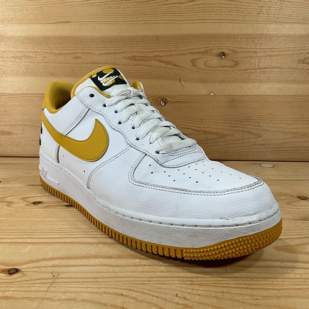 Nike Air Force 1 '07 LV8 Double Swoosh Men’s 12 White Light Ginger CT2300-100